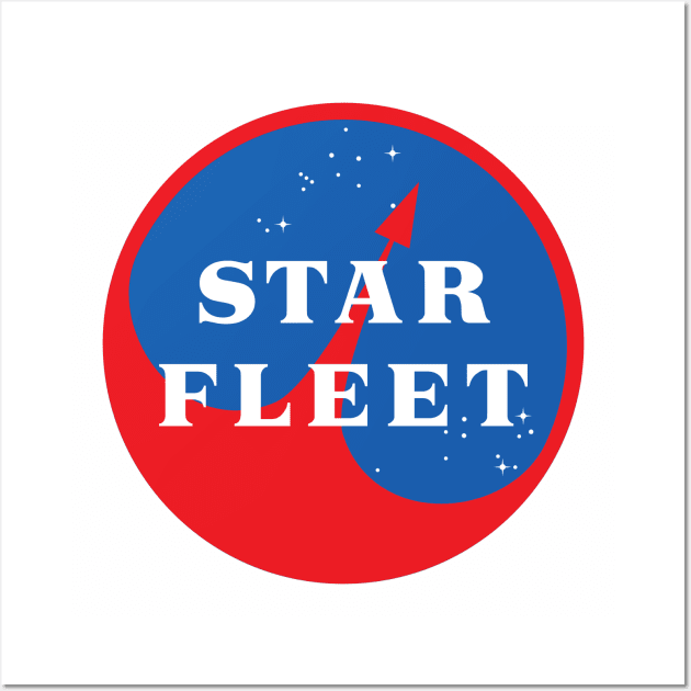 Space Fleet Logo Wall Art by fashionsforfans